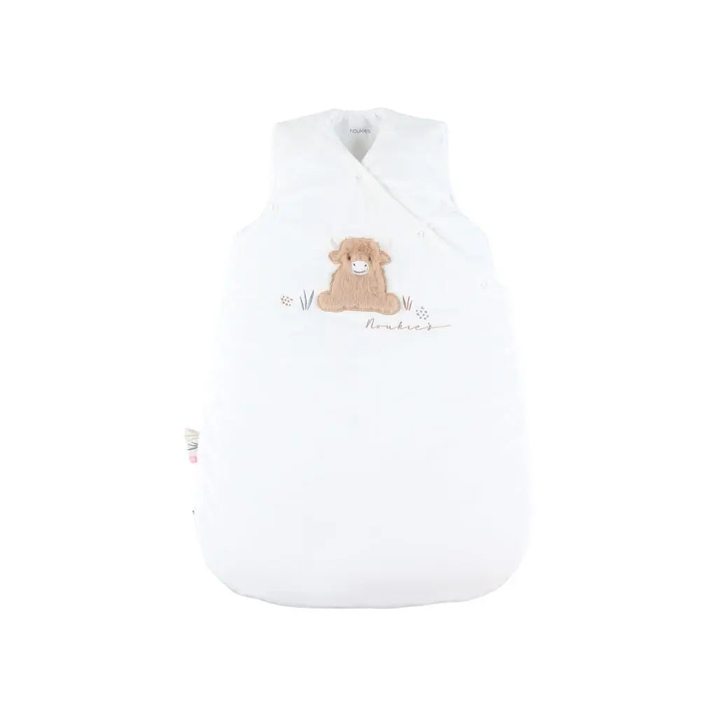 Noukie's Winterslaapzak Fluffy TOG 2,0-3,5 Ecru 70 cm