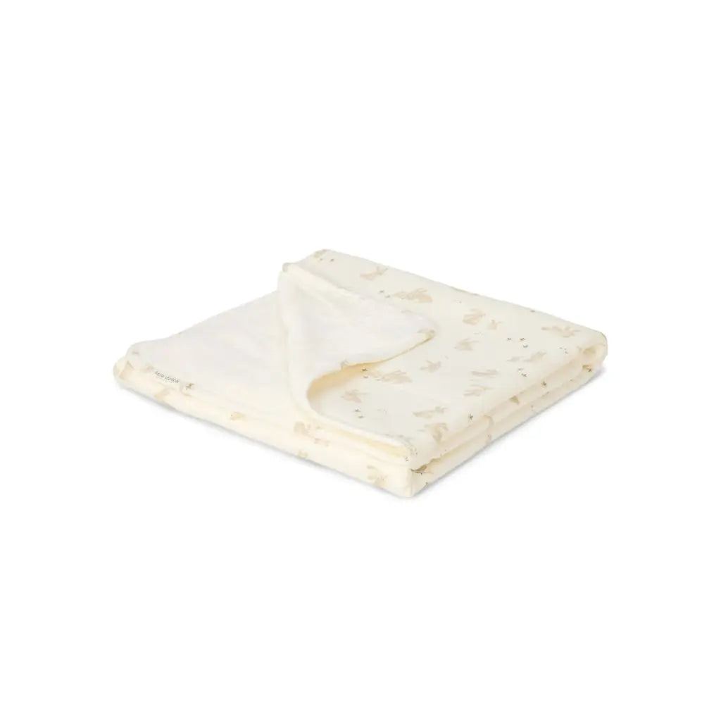 Little Dutch Couverture pour lit bébé Newborn Naturals Baby Bunny blanc