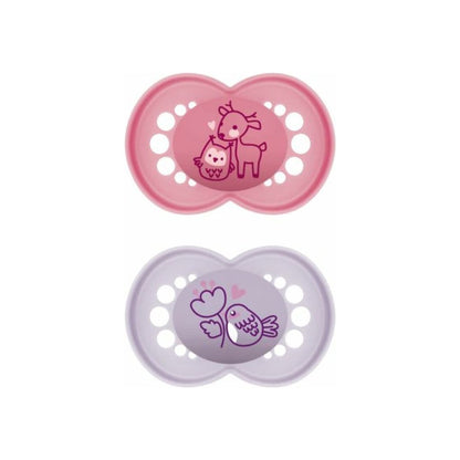 MAM Fopspeen + 16 maanden Original Sealife roze - 2 stuks