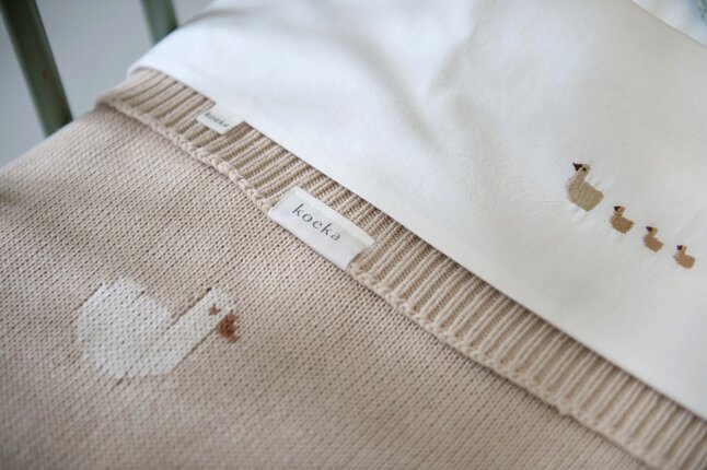Koeka Draps pour berceau ou parc Swim Swim