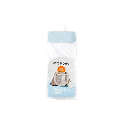 AeroSleep Drap-housse pour lit de voyage White coton