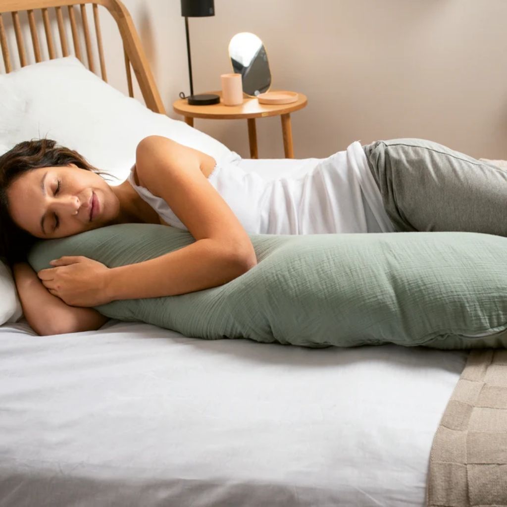 doomoo Housse pour coussin d'allaitement Comfy Big Green