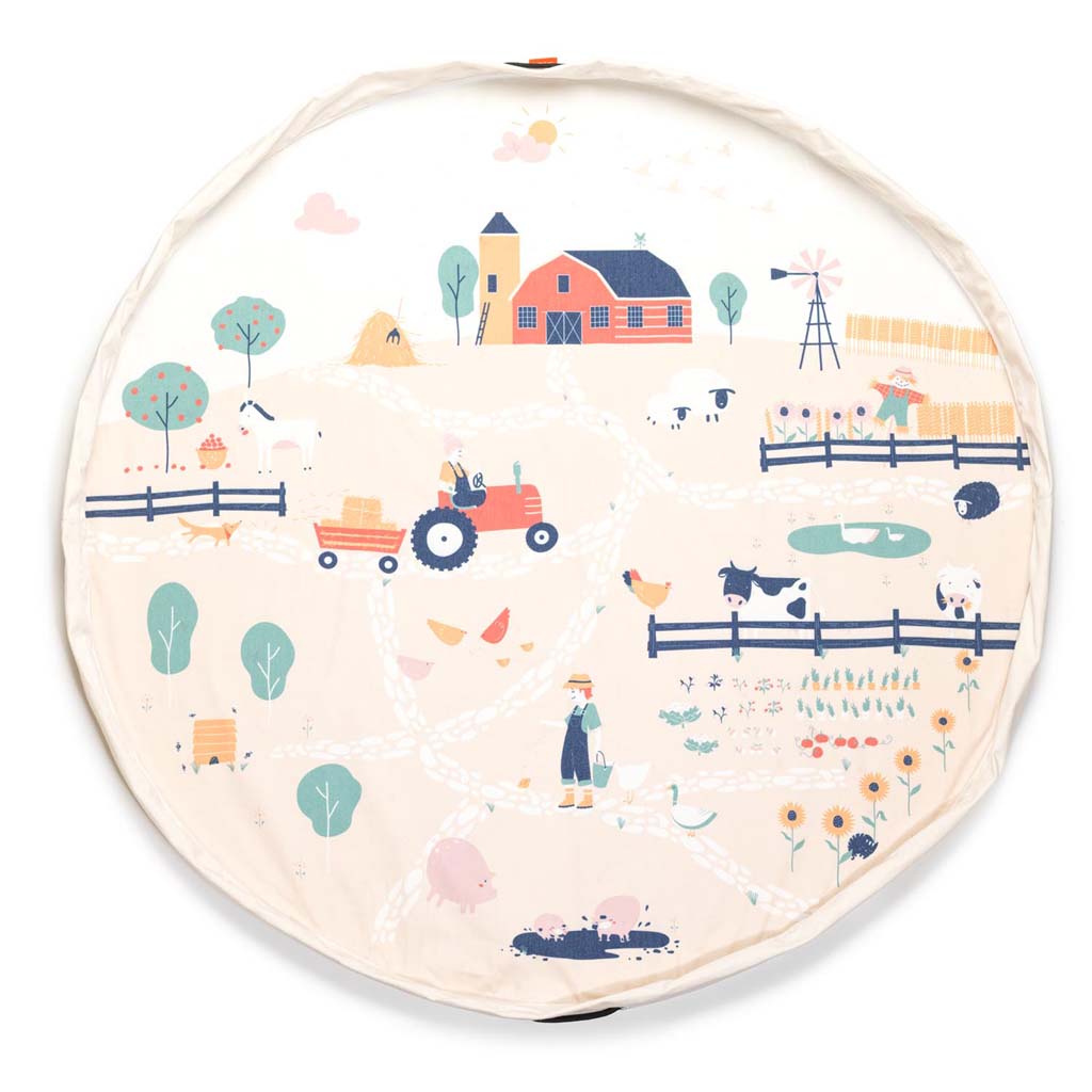 Play&Go Speeldeken /Opbergtas Noomad Farm toy