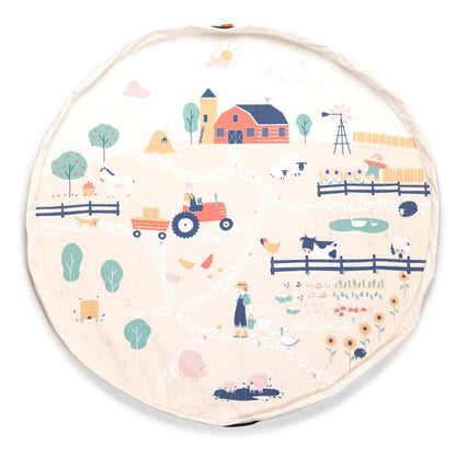 Play&Go Speeldeken /Opbergtas Noomad Farm toy