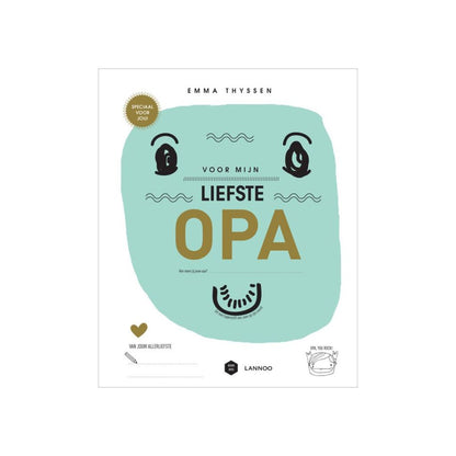 Boek, Voor Mijn Liefste Opa, NL  Mama