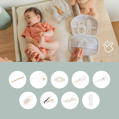 Babymoov 9-delige Verzorgingsset Sand
