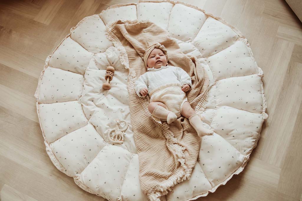 Play and Go Coco Moon Organic playmat, cocoon & organizer 130 cm