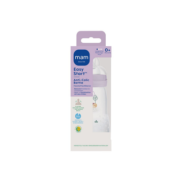 MAM Antikoliekzuigfles Easy Start Anti-Colic Lilac 260 ml