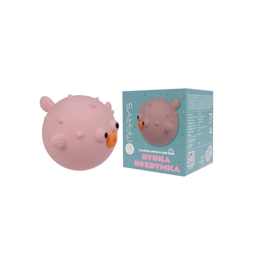 MARY'S Veilleuse Blow Fish Led Pink