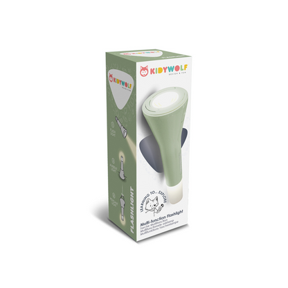KIDYWOLF Zaklamp Kidyflashlight groen