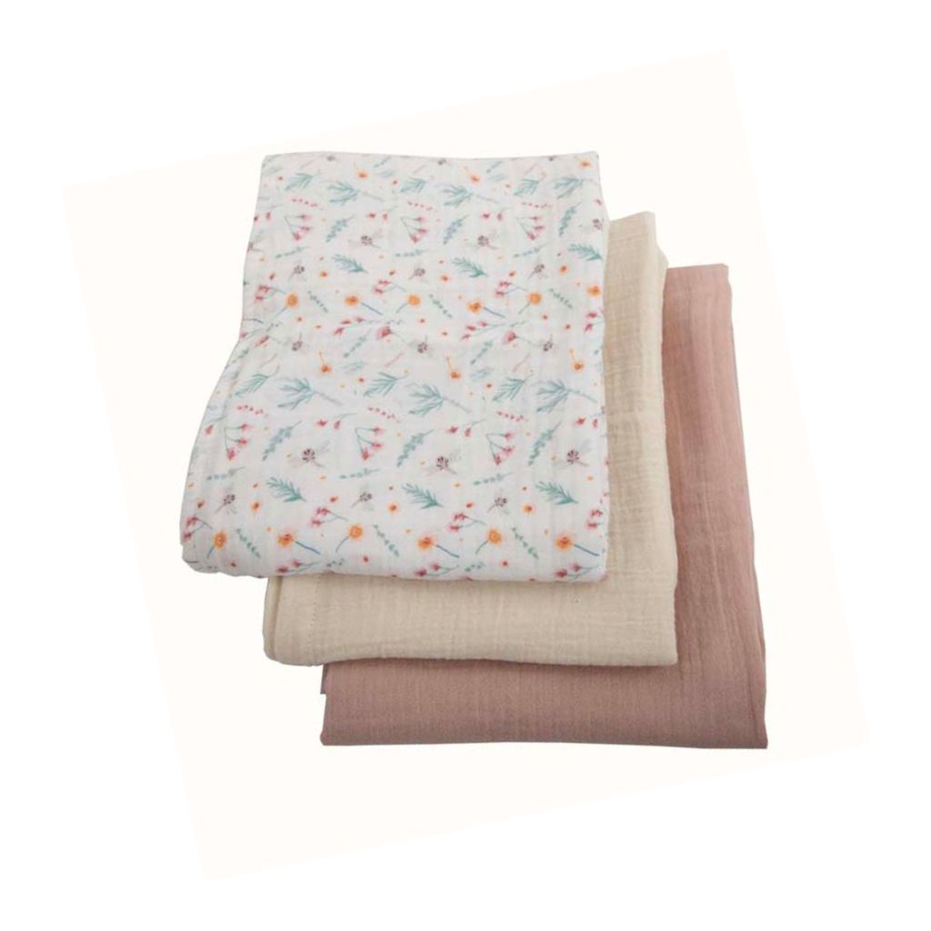 Dreambee Tetradoek Oscar Flowers - 3 stuks