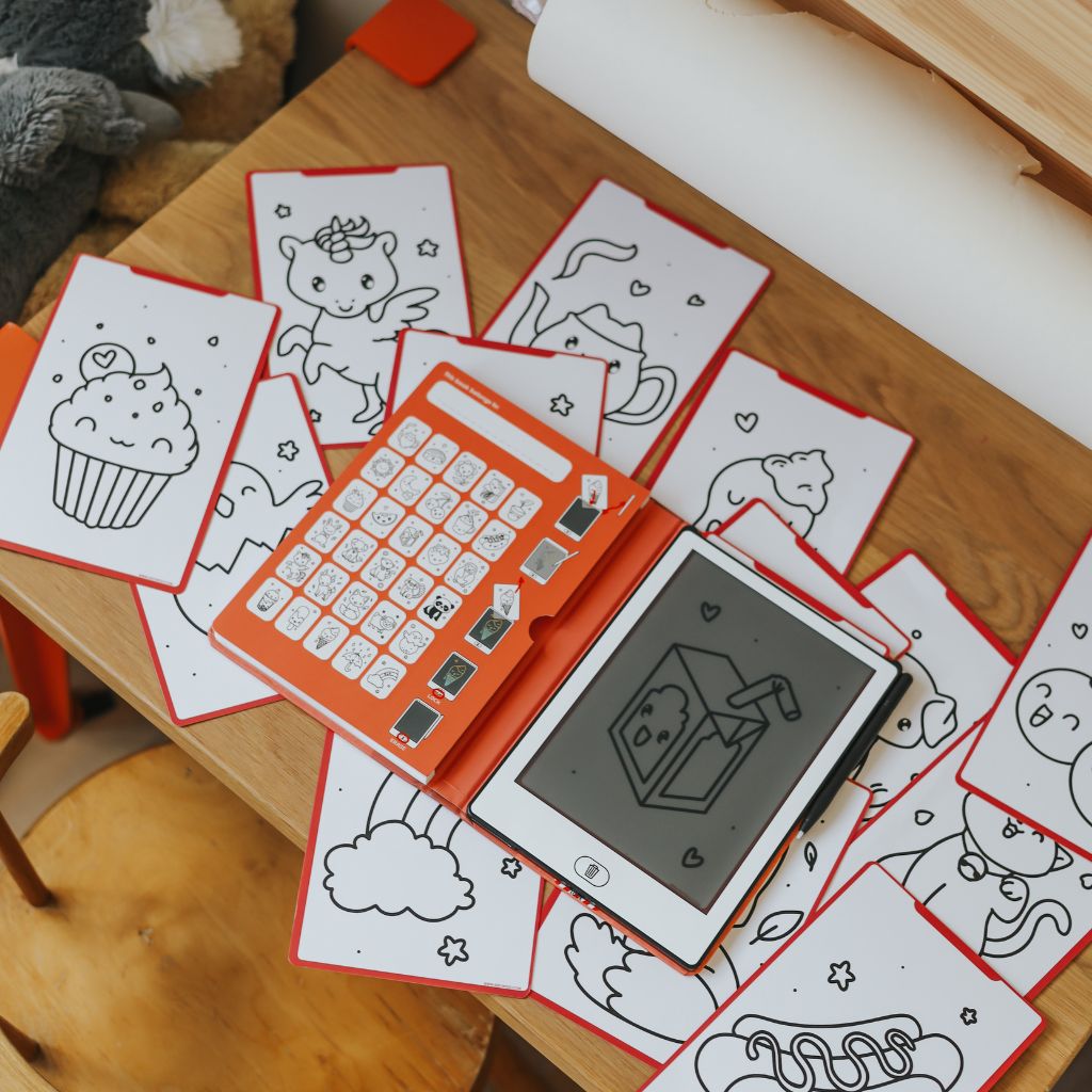 KIDYWOLF Tekenboek Kidydraw Mini - Kawai