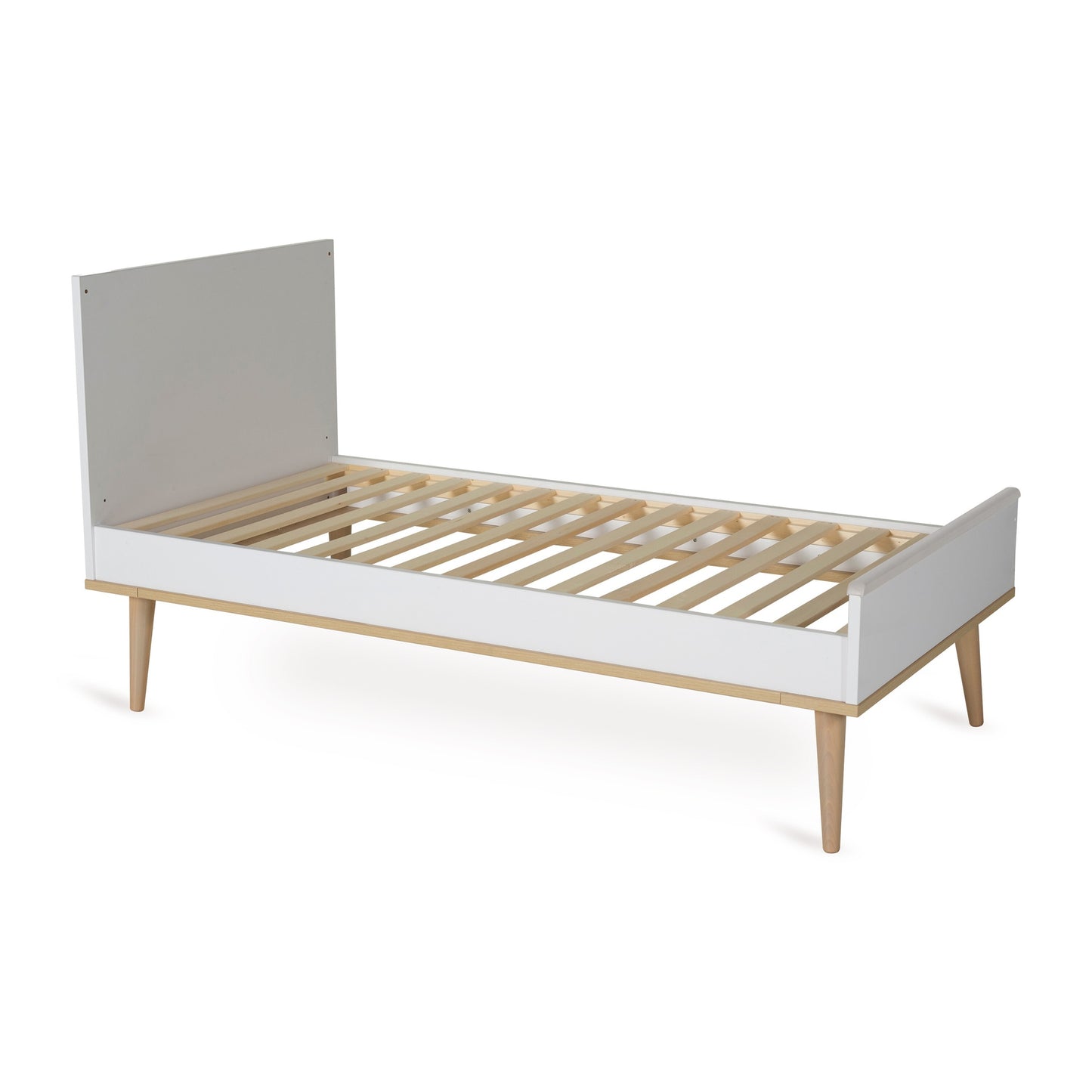 Quax Lit Enfant Flow Lit évolutif Lg 70 x L 140 cm White