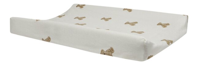 Jollein Hoes voor waskussen Teddy Bear beige