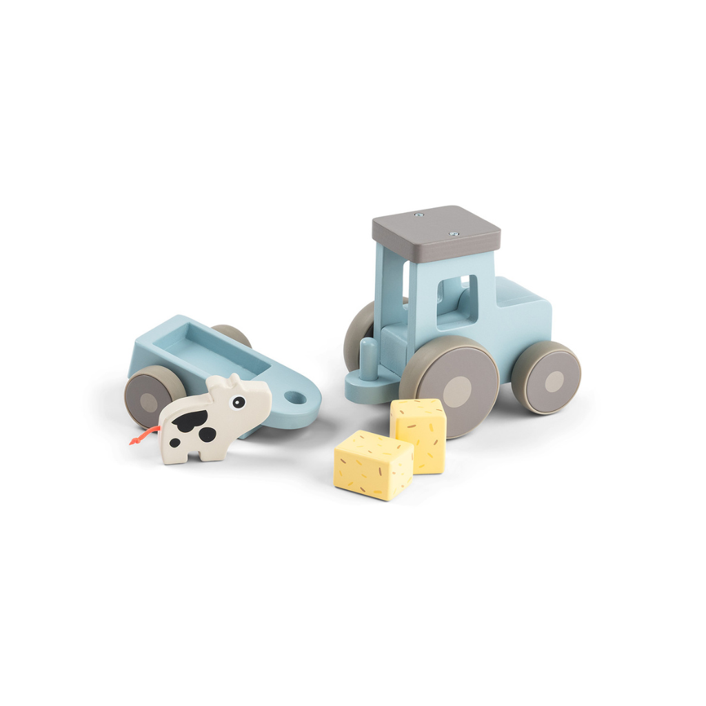Done by Deer Tracteur Tiny Farm Dotti Blue
