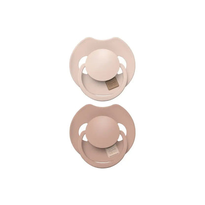 Difrax Sucette 0-6 mois LOVI Dynamic Prime Nude/Blush - 2 pièces