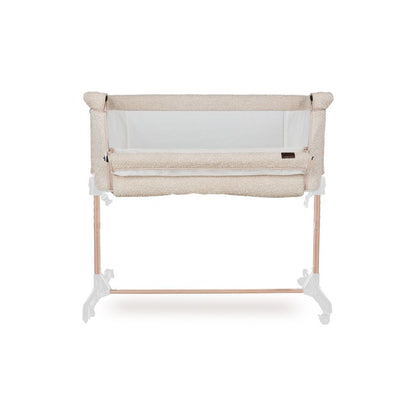 Quax Co-sleeper Side-by-Side Sheep hout  incl matras 50x84cm afnb bekleding