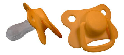 Filibabba Sucette + 6 mois Golden Mustard - 2 pièces