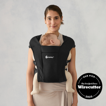 Ergobaby Porte-bébé ventral Embrace Pure Black