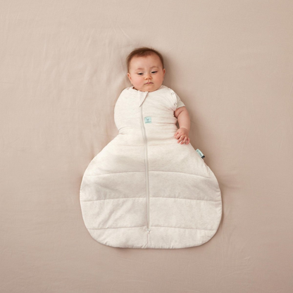 ErgoPouch Inbakerzak / Slaapzak Cocoon Hip Harness TOG 1,0 Oatmeal Marle 70 cm