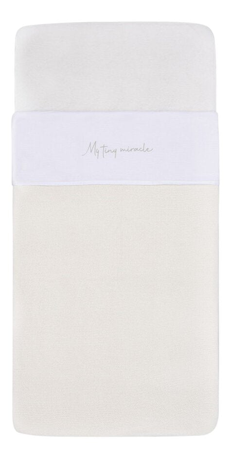Jollein Laken voor bed My Tiny Miracle Olive Green