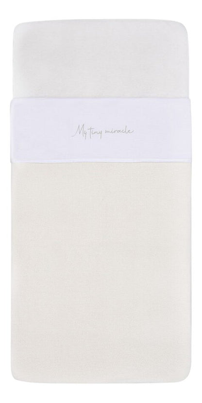 Jollein Laken voor bed My Tiny Miracle Olive Green