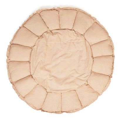 Play and Go Coco Stripes brown organic babymat 130 cm