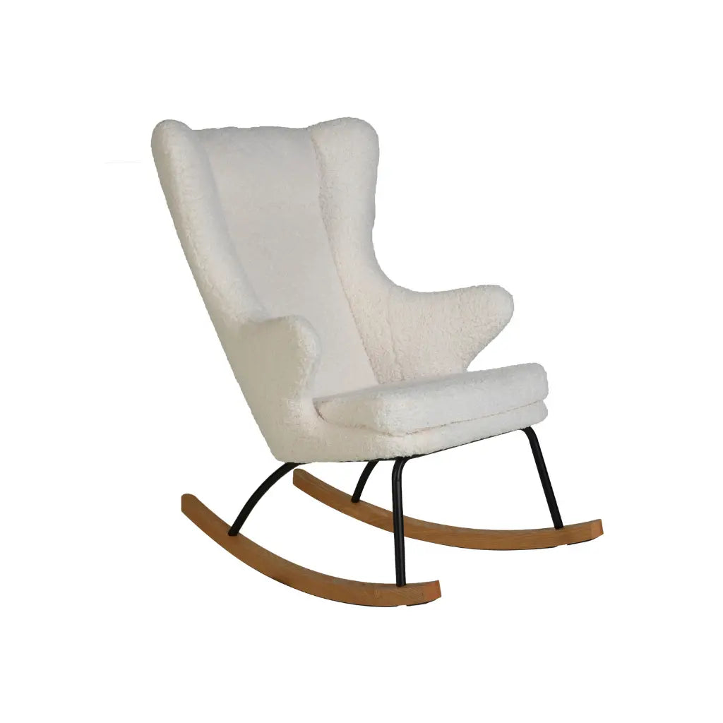 Quax Schommelstoel Rocking Chair De Luxe Adult Teddy Limited Edition
