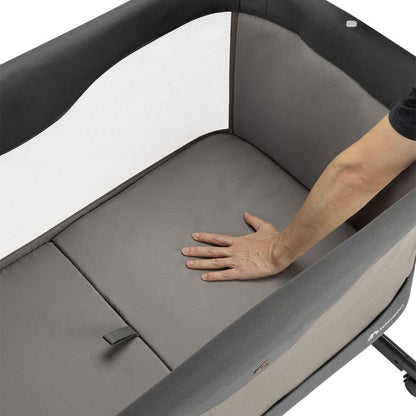 Bebeconfort Lit de voyage et cododo 2-en-1 Amara Tinted Graphite