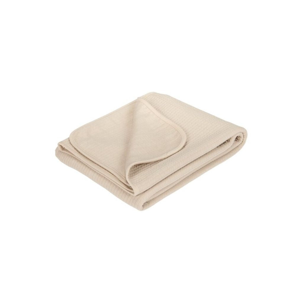 Little Dutch Couverture d'été pour lit Pure beige