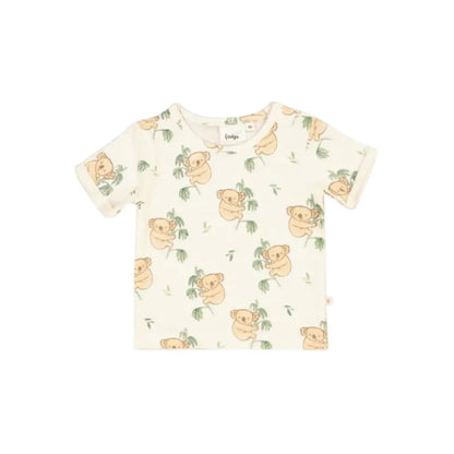 Feetje T-shirt AOP The Chill Club m62 Offwhite jongens
