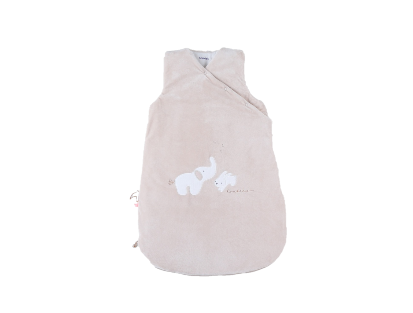 Noukie's Winterslaapzak Bali, Moka & Snow TOG 2,0-3,5 Beige 70 cm