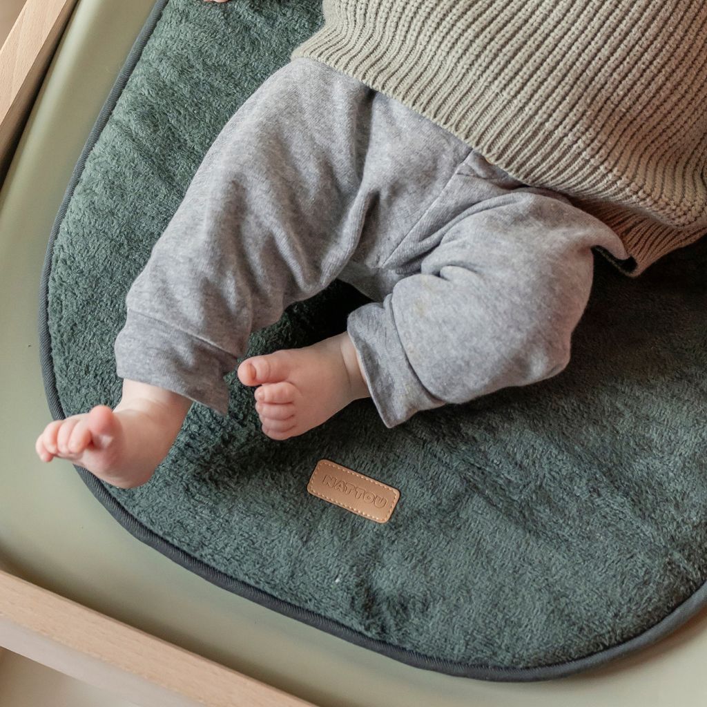 Nattou Coussin réducteur Softy éponge vert