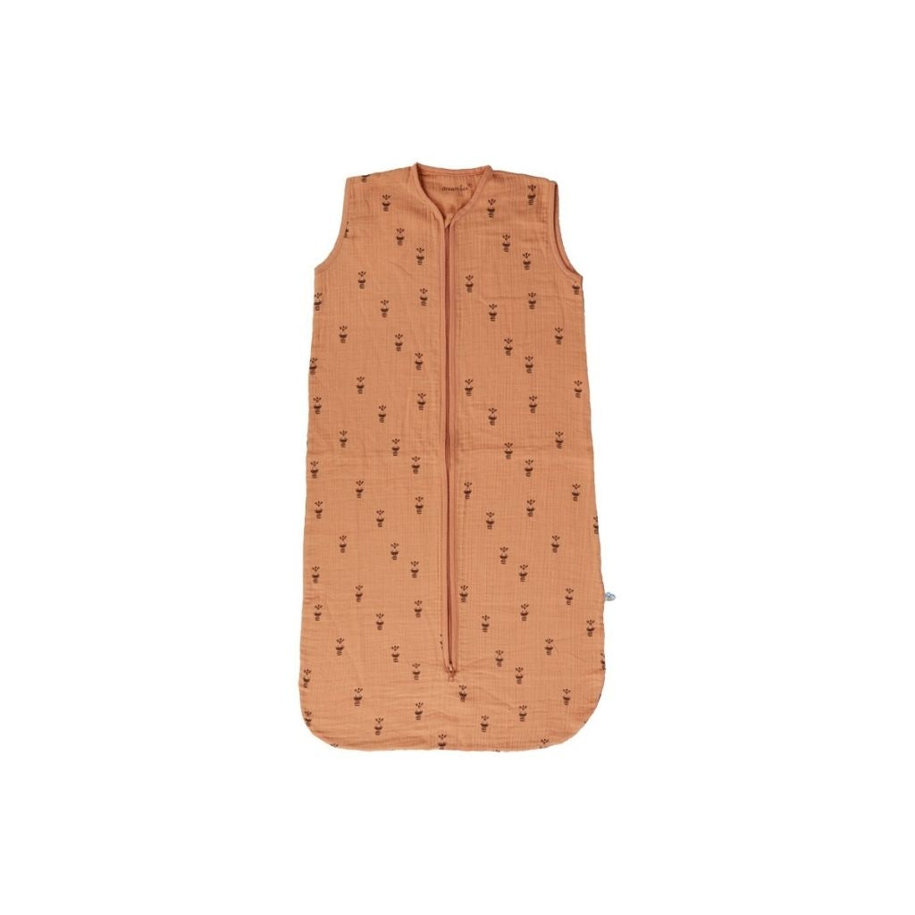 Dreambee Zomerslaapzak Flo TOG 0,5 Terracotta 70 cm