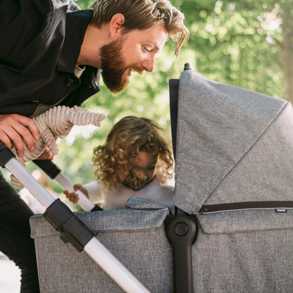 Thule Draagmand Sleek Bassinet Grey Melange