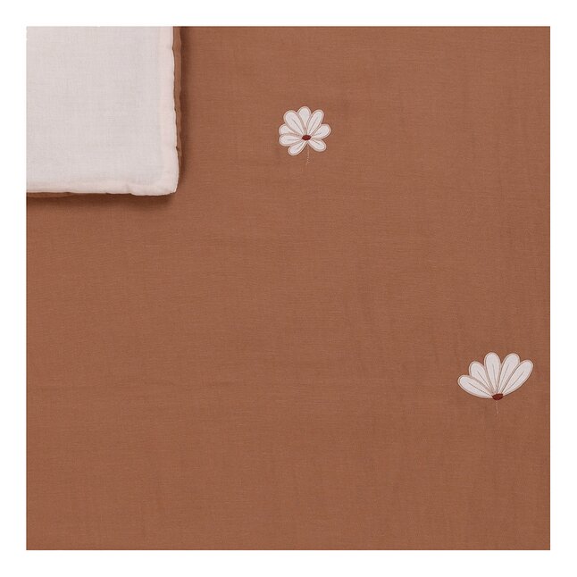 Nattou Drap pour lit Susie & Bonnie brun
