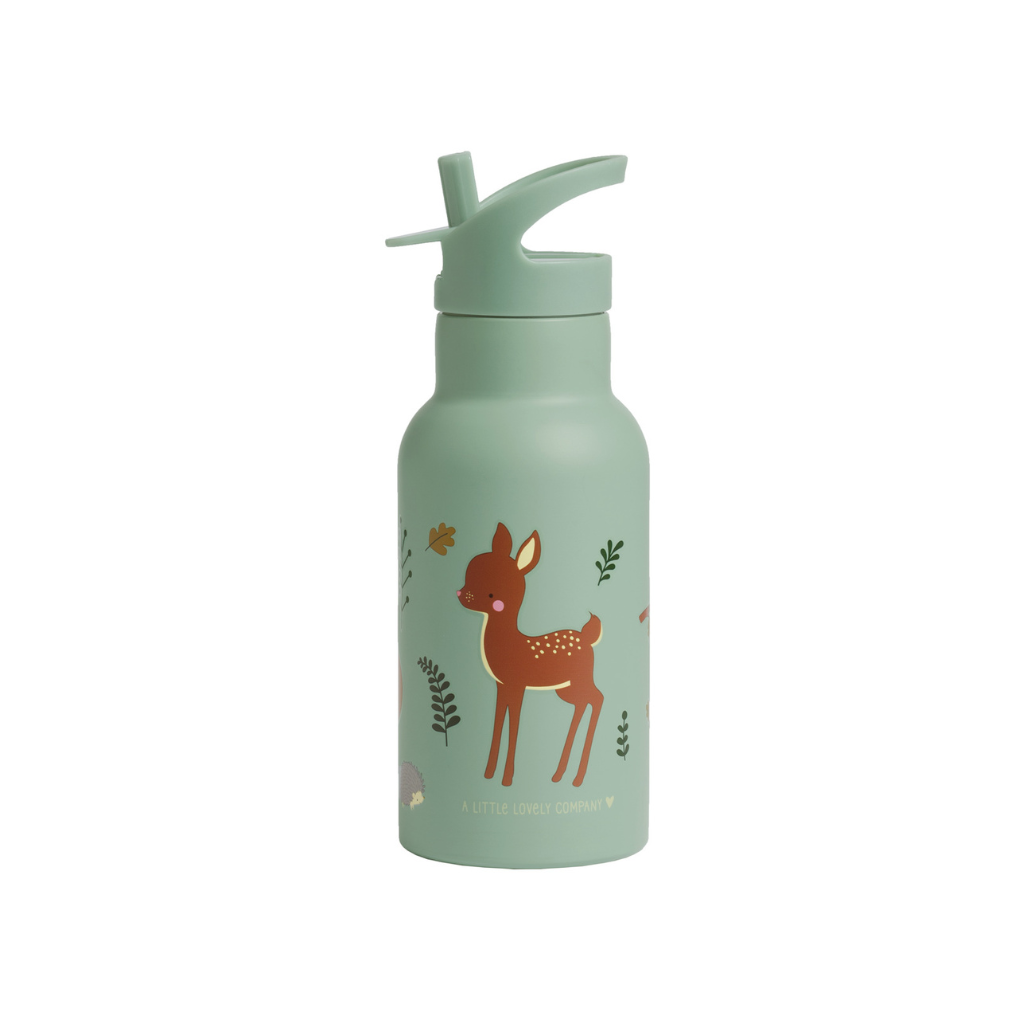 A little lovely company Gourde en acier inoxydable Forest Friends 350 ml
