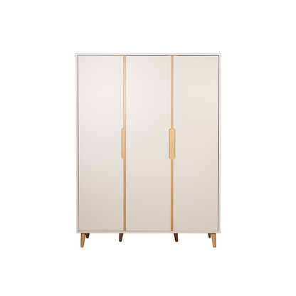 Pericles 3-delige babykamer (bed 120 x 60 + commode met verlengstuk + kast 3 deuren) Nomad dune beige