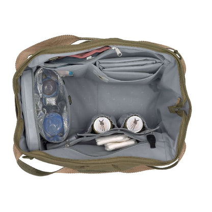 Lässig Verzorgingstas Green Label Twin Bag Olive
