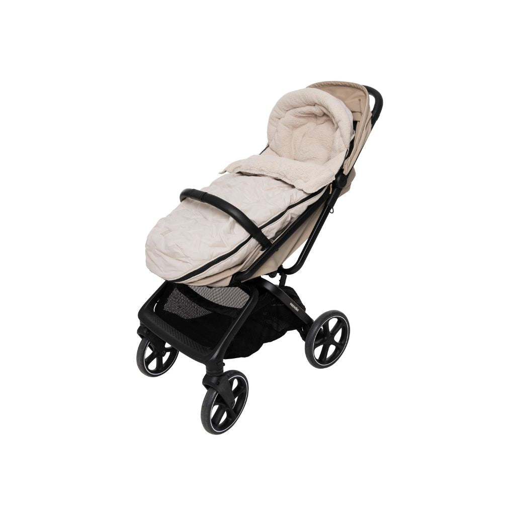Jollein Voetenzak buggy/kinderwagen Embossed Sand
