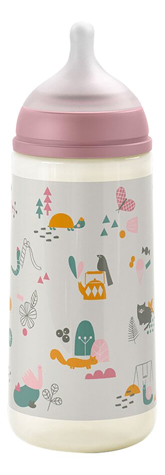 Suavinex Zuigfles A walk in the park Large Flow Nude 360 ml