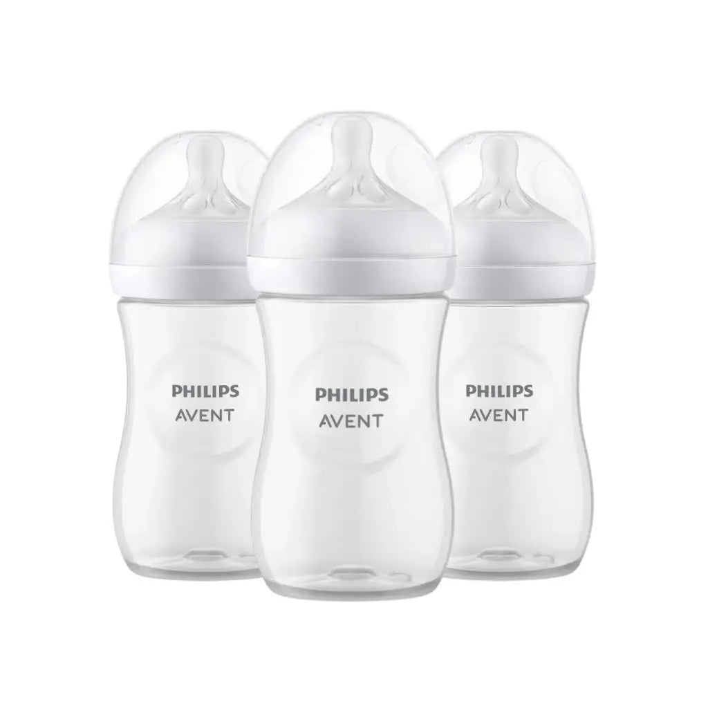 Philips AVENT Biberon Natural Response transparent 260 ml - 3 pièces