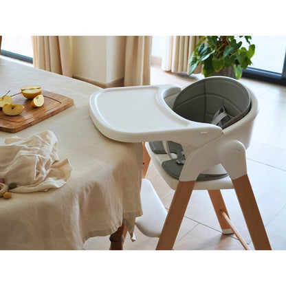 Bo Jungle Eetstoel evolutief Grow With Me Pure White