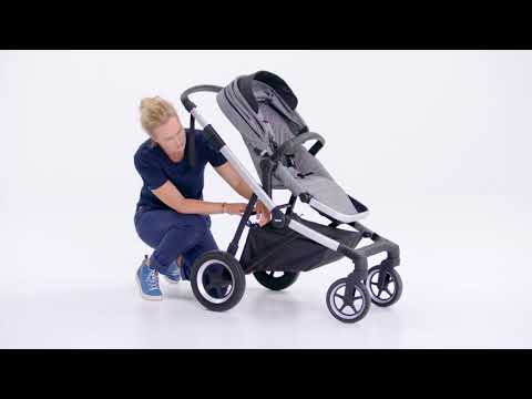 Thule Poussette 3 en 1 Sleek + Chancelière Midnight Black