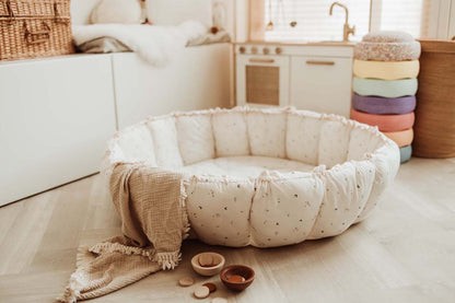 Play and Go Coco Moon Organic playmat, cocoon & organizer 130 cm