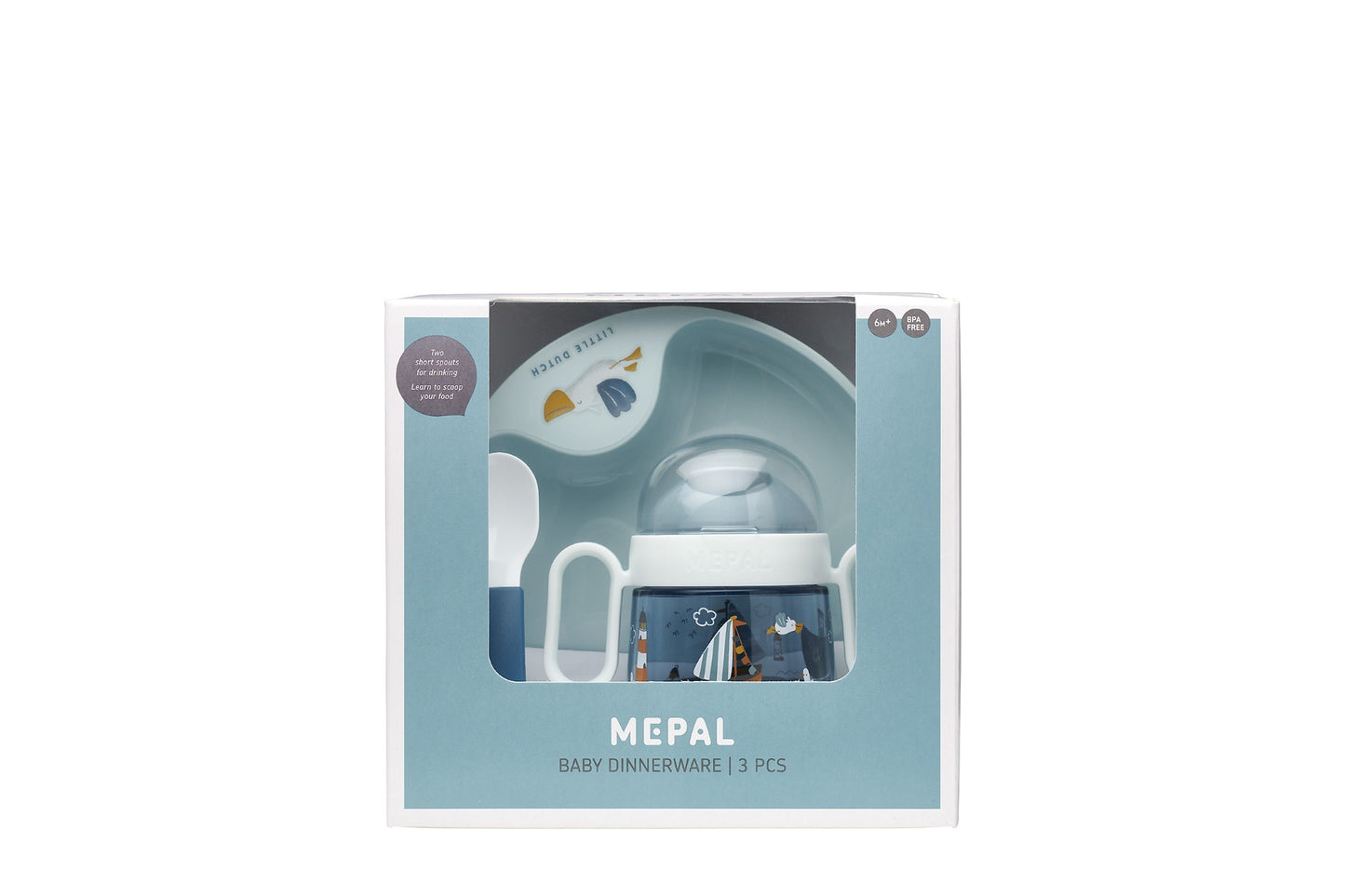 Mepal 3-delige eetset Little Dutch Sailors Bay