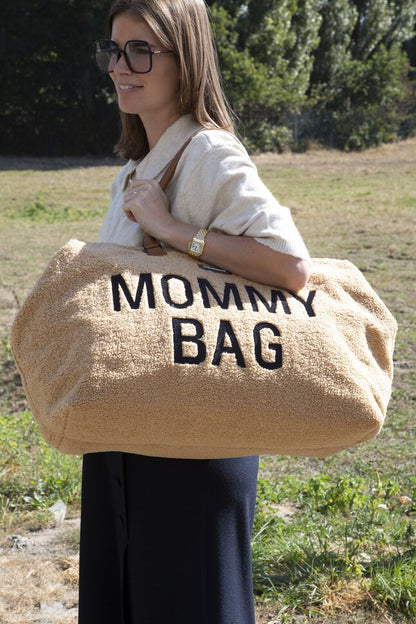 Childhome Sac à langer Mommy Bag teddy brun