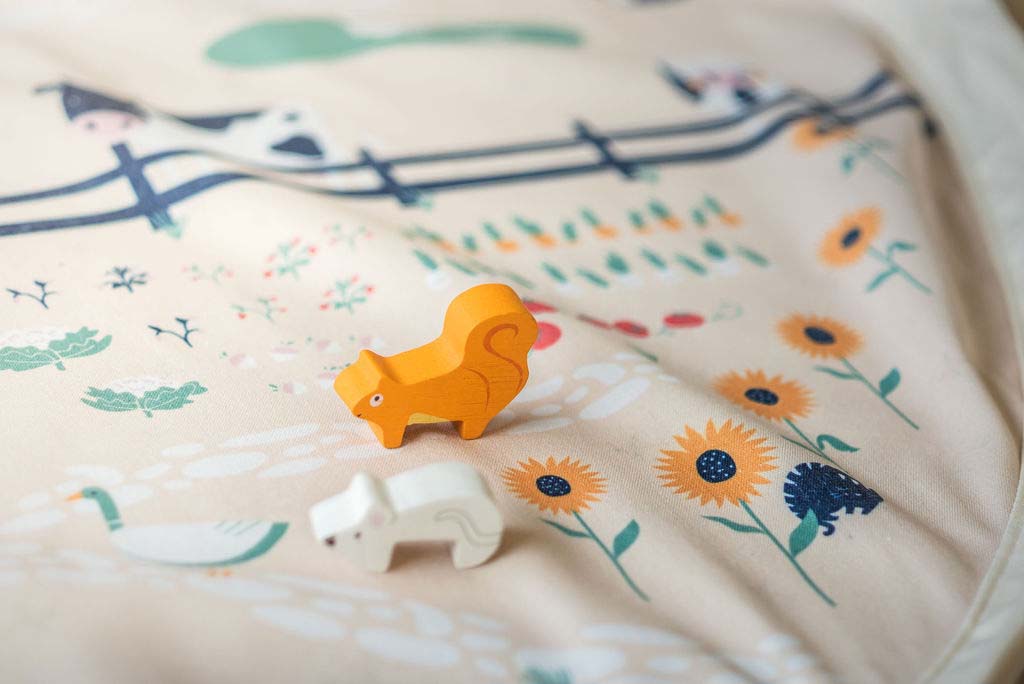 Play&Go Speeldeken /Opbergtas Noomad Farm toy