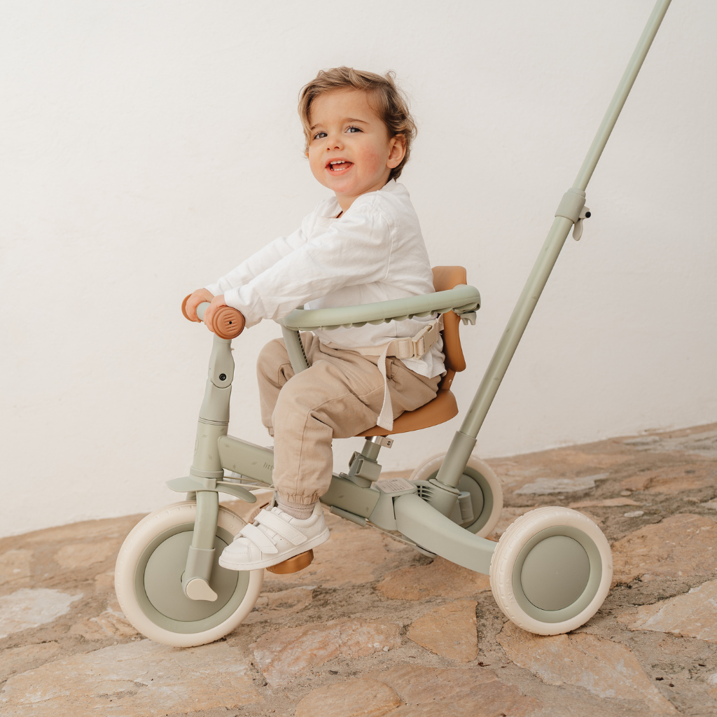 Little Dutch Kinderfiets 4-in-1 Grean Leaf