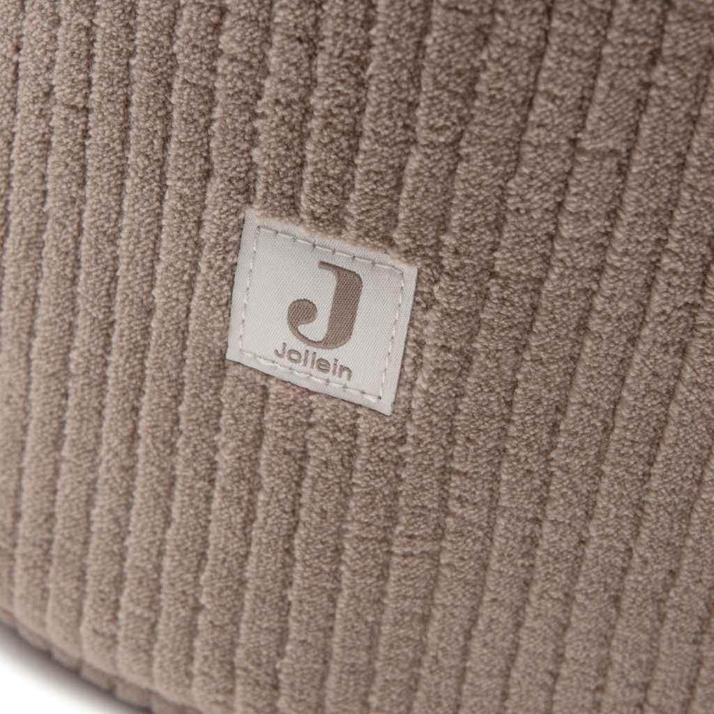 Jollein Commodemandje Cloudy Rib Milky Coffee 14 x 18 cm